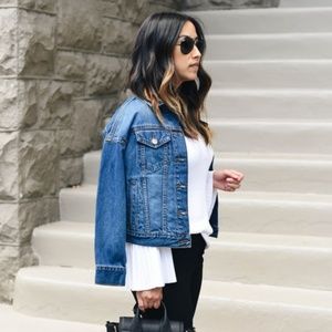 banana republic factory denim jacket